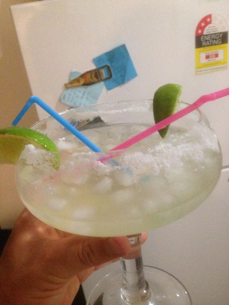 ashleyfloptins's tweet photo. After nearly two years, I'm finally putting that RSA we done to good use! #MargaritaNight http://t.co/XWItyNgDUM