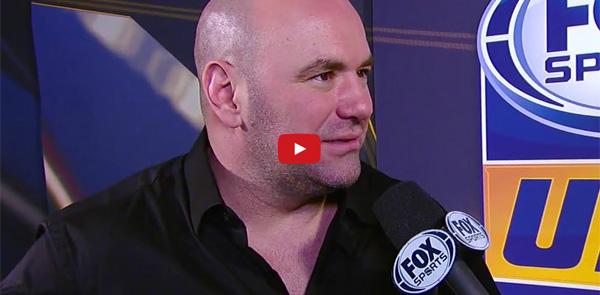 Video: <a href="/DanaWhite/">danawhite</a> on #UFC184 po.st/F95sCw