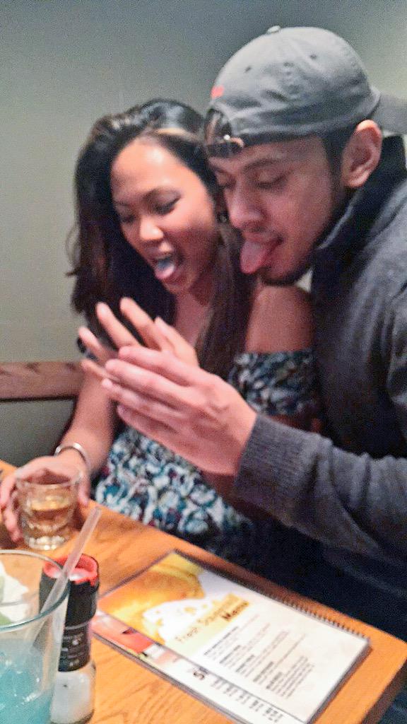 _nataliejanee's tweet photo. Favorite picture ever... @JBVT13 learning how to take a tequila shot #fromthepro #nolimeemoji #alejandro 🍋🍸 http://t.co/Mjo8vDSBr1