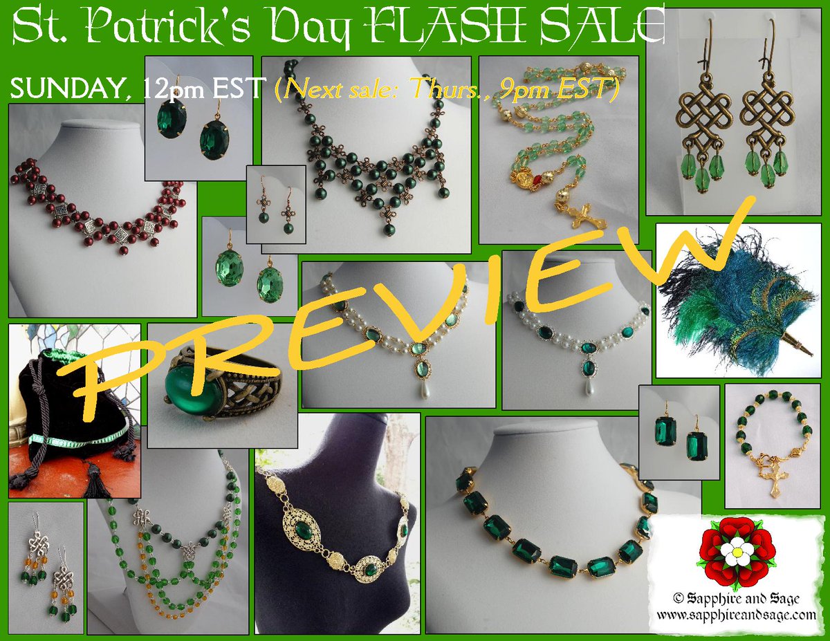 Set your alarm for 12pm EST today for our weekly Facebook flash sale!  Here's a sneak peek!  #renfaire #cosplay #sca