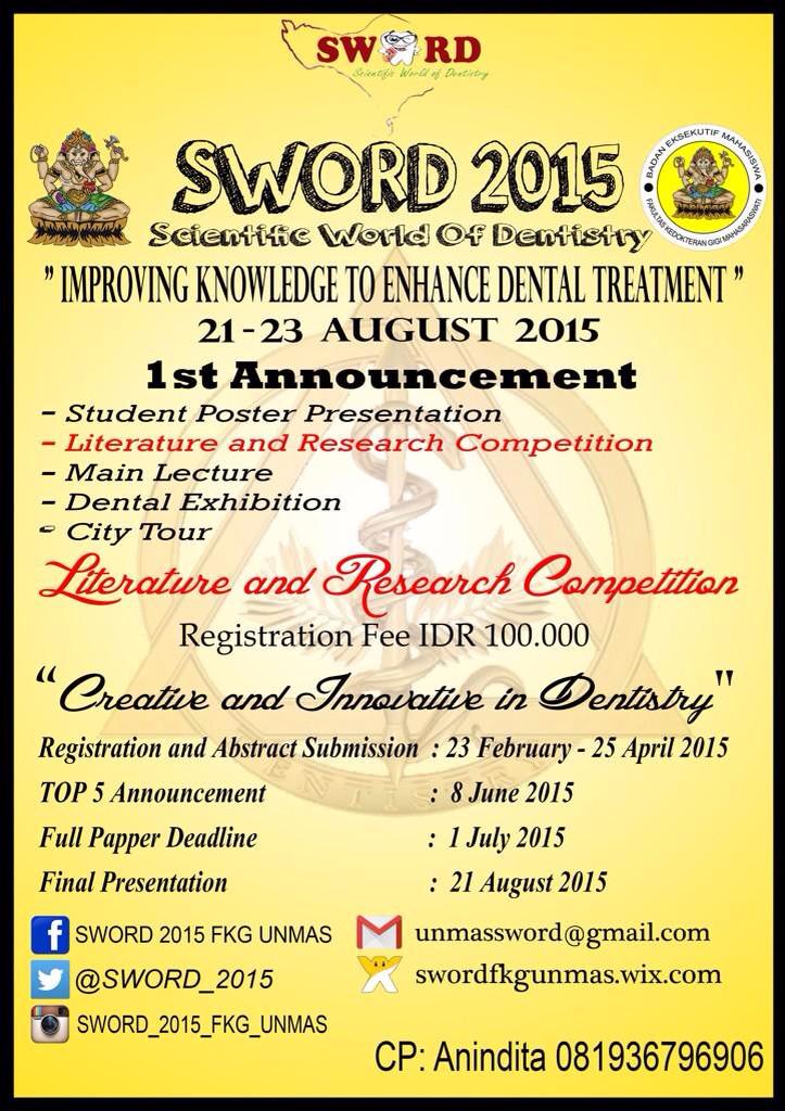 Sword 2015 FKG UNMAS tweet media