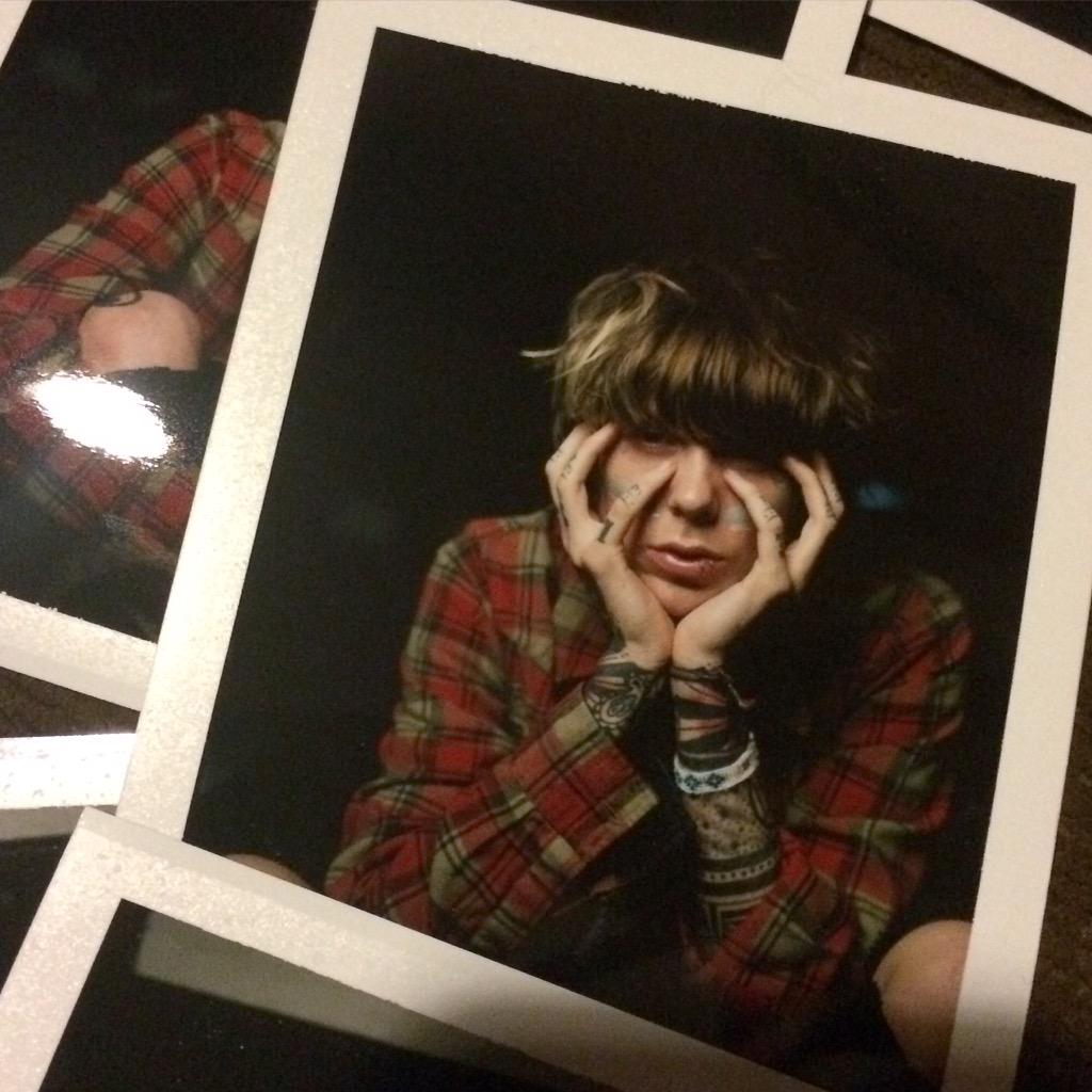 MeganThompson's tweet image. Thanks @christoferdrew for hanging out today and letting me steal some soul! #polaroid600se