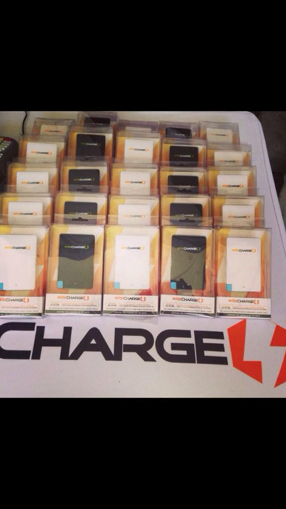 HashtagReCharge's tweet image. Another day of saving lives (battery lives) @soundwavefest today! Quote #letsrock to receive $5 off your purchase!