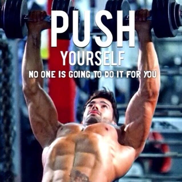 FifthDivisionFA's tweet photo. PUSH YOURSELF! #fitnessmotivation #quoteoftheday http://t.co/ki8ct2VncK
