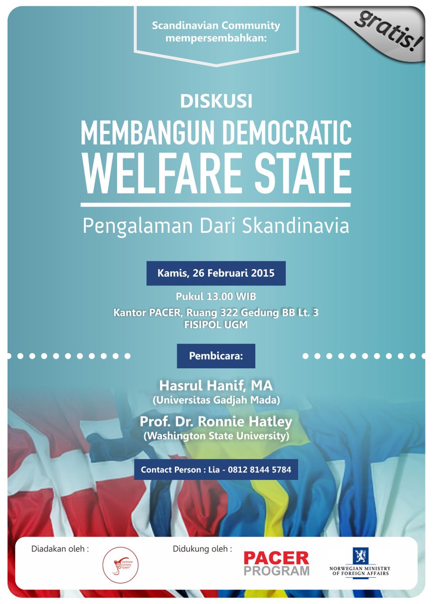 [DISKUSI] "Membangun Democratic Welfare State" | 26/2/15 | <a href="/MKPUGM2012/">MKP 2012</a> <a href="/MKPUGM2013/">MKP Fisipol UGM</a> <a href="/MKPUGM2014/">MKP Fisipol UGM 2014</a>
