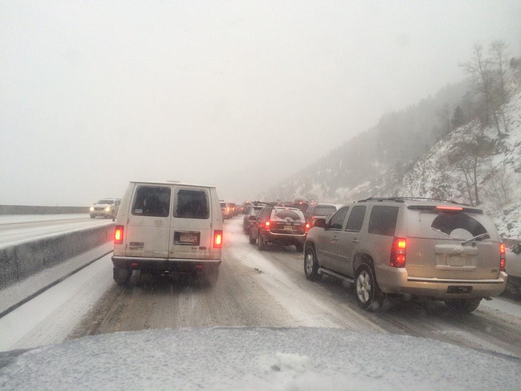 BradyWelsh_CRE's tweet photo. Yard sale on Floyd Hill westbound! @WeatherMcHeffey @LaurenCBS4 #GotTires? http://t.co/ESddgbtpBJ