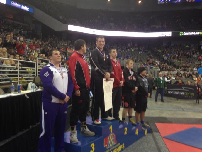 Jarod on medal stand.#fcpanthers