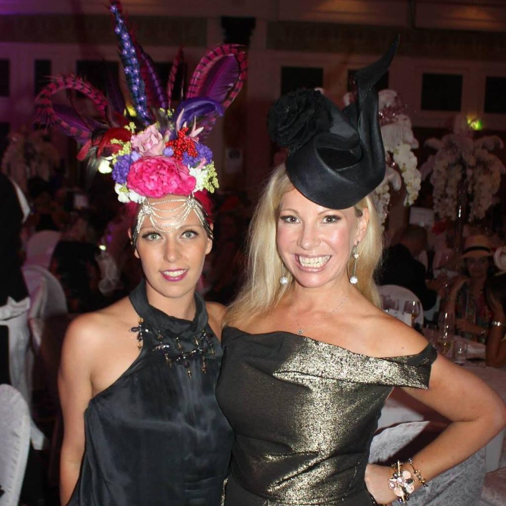PegiLea's tweet photo. #PegiLea attending #MagicMillions #Versace Sparkling Luncheon ✨⚡️✨💥👑👯 @racingfashionau http://t.co/xAmzNfZSOU