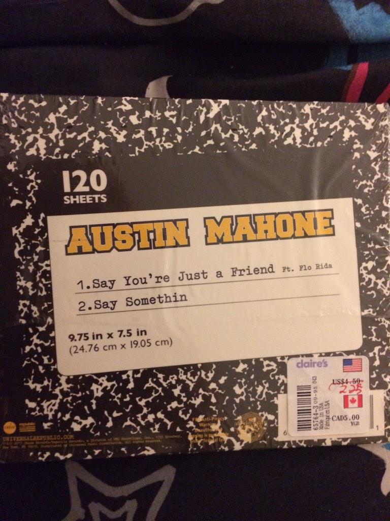 liani_mercado's tweet photo. Just bought this @AustinMahone #truemahomie #austinmahone http://t.co/DouTCKpqUt