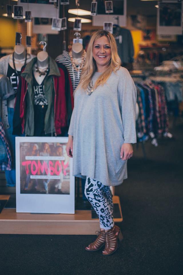 Nicole, our store manager, always looks amazing.