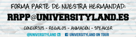 UniversityLand's tweet photo. Eres #UNIVERSITARIO? Si es así envíanos tu TELEFONO y tu MAIL por #mensajeprivado o a rrpp@universityland.es http://t.co/Z7QwoZFqHf