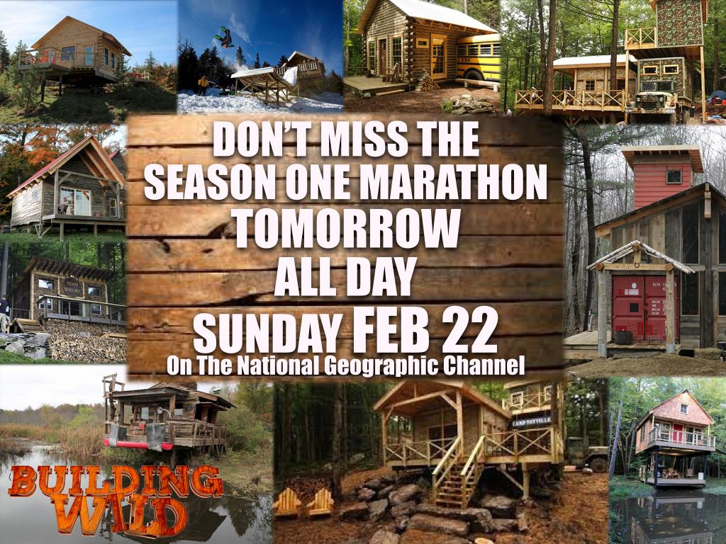 BuildingWildTV's tweet image. Tune in TOMORROW for a Season One Marathon of Building Wild!!
Sun, Feb 22! on the #nationalgeographicchannel