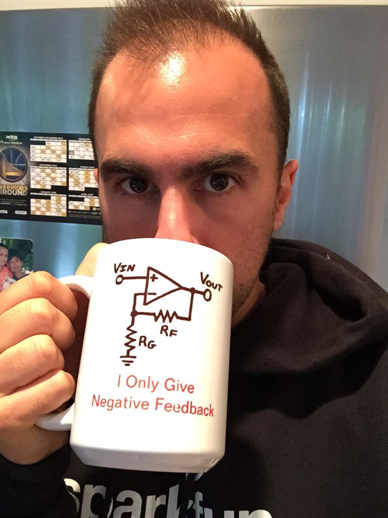 JeremySF's tweet image. Finally, a mug that speaks the truth whilst demonstrating my nerdiness. Thanks Dave! /cc @eevblog!