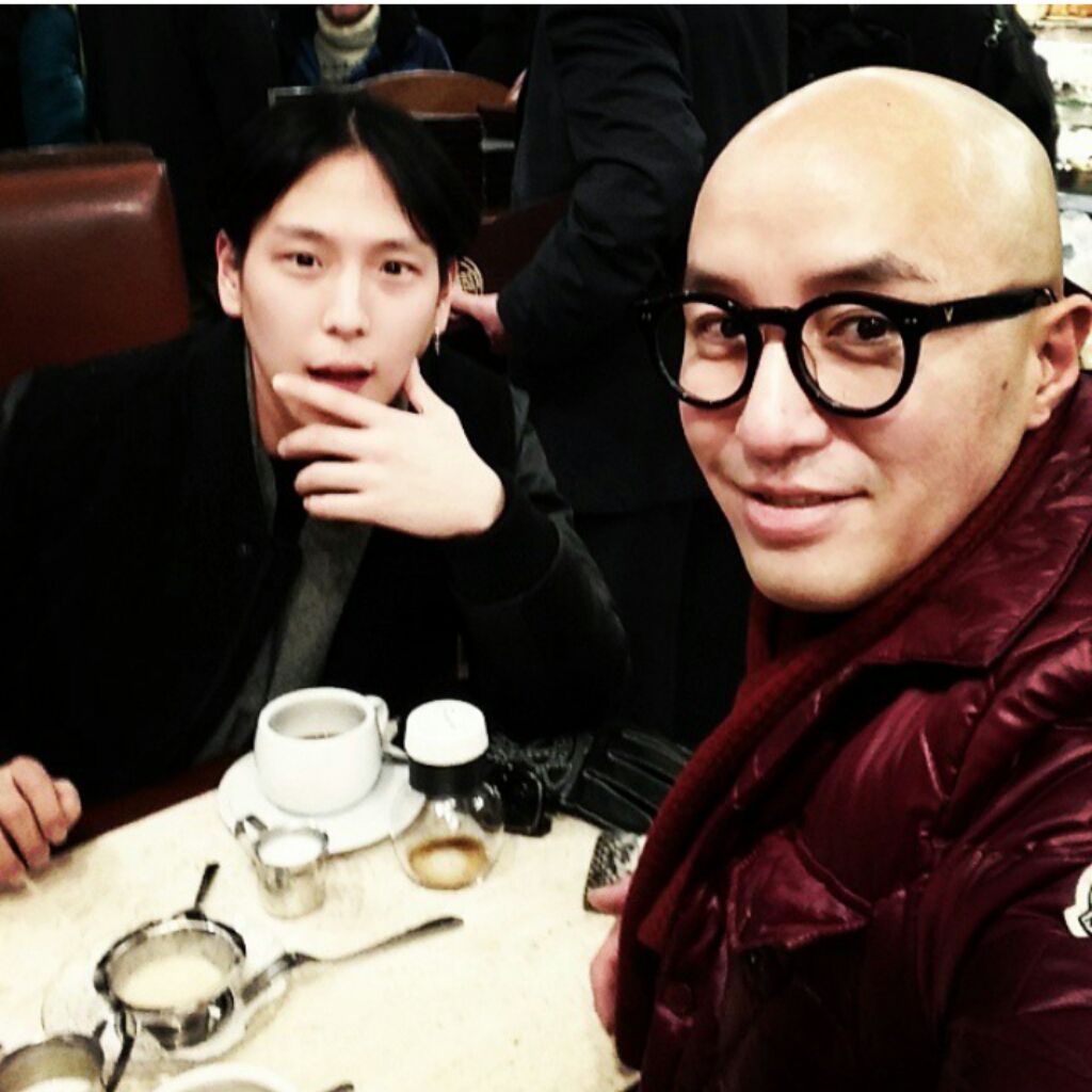 BAPRANGERS's tweet photo. "@.BAPdomination: [IG] 150222 strong_chan :" With my brother in NY' http://t.co/v5zM8zDCG7"
