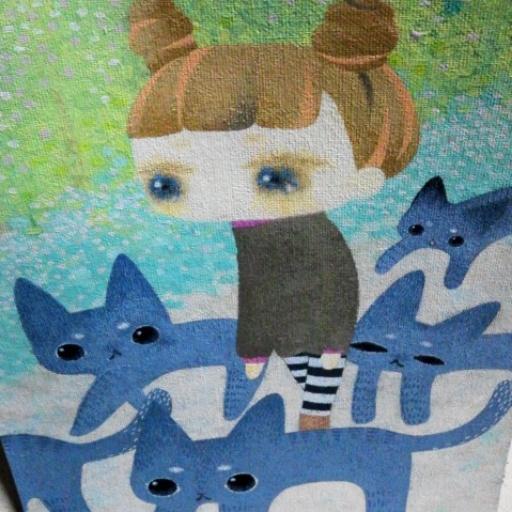 ねこの日だそうなので過去絵漁ったら意外と無かった。随分昔まで遡った 