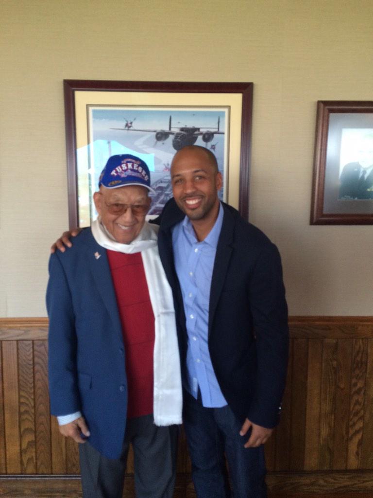 Happy 95th Bday to my grandfather Tuskegee Airman LT. COL. Robert Friend
