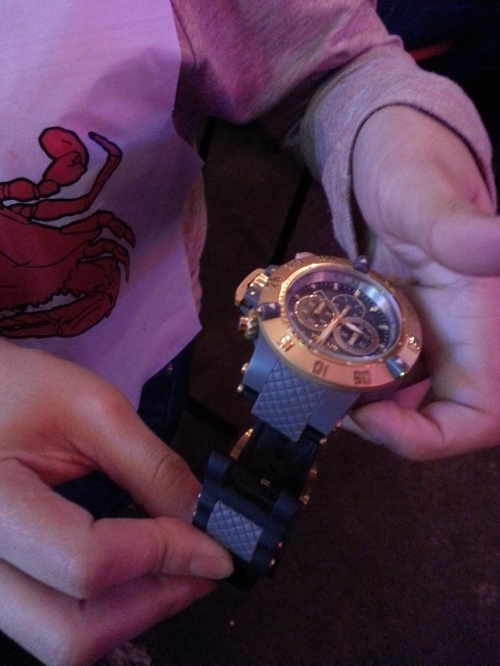cclatinchic's tweet image. @INVICTAeurope does it again. Had #watch 6 months @ most. #crappy #NeedMoneyBack @CXAlert