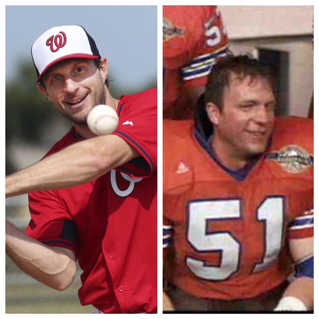 Matthew Lafave On Twitter Uncanny Max Scherzer Played In The Waterboy Http T Co Fb15cadahw