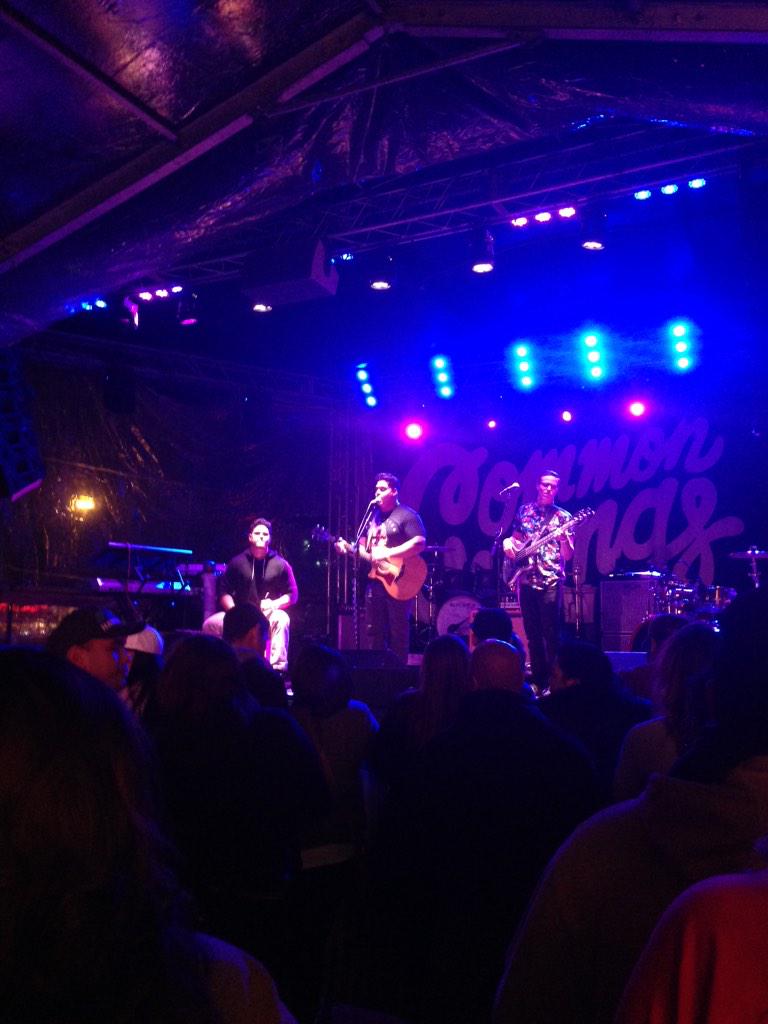 At the <a href="/GasMonkeyGarage/">Gas Monkey Garage</a> hearing some awesome musicians rock the stage! @IsaacTMusic @MooseMeadows19 &amp; josh Tauaefa