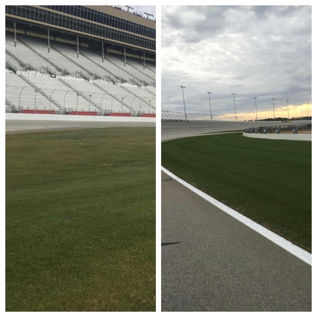 Campy29's tweet image. @HarrellsLLC  Atlanta Motor Speedway.
Before and After Dormant Green App.

#HarrellsMax
#WowFactor
#EnhanceYourColor