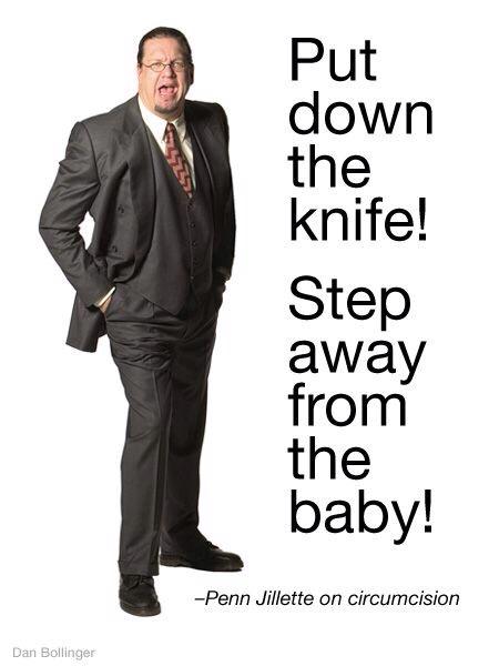 TakeThatForeski's tweet image. Put down the knife. Step away from the baby. #intactivism #i2