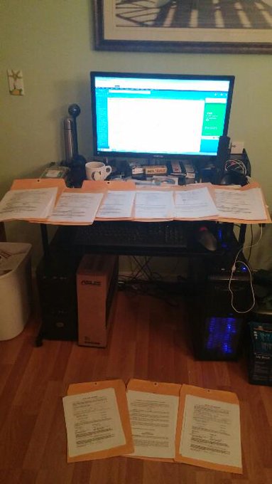 While everyone is out partying...I am processing paperwork!  But my bank account is thanking me 😉  #lifeofaproducer<a href="/tag/lifeofaproducer"class="tags"><span>#lifeofaproducer</span></a>