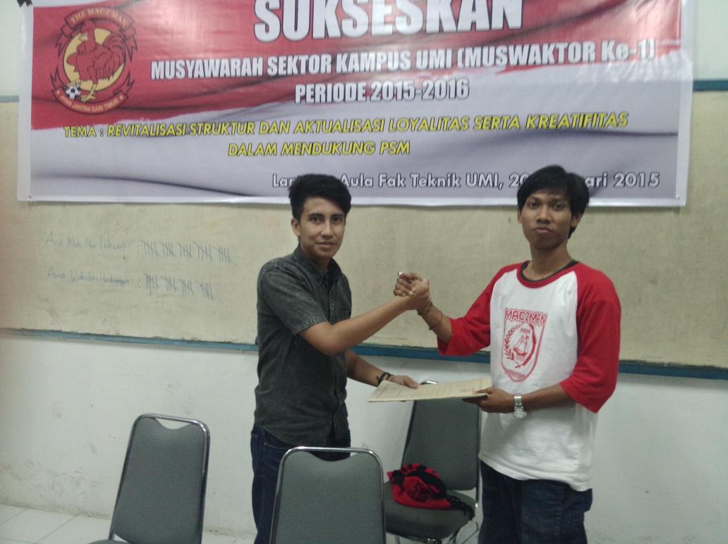 Serah terima jabatan dari Ketua yang lama @MakkaratengHadi beralih ke Ketua yang baru <a href="/Iccanksarif/">Andi.Muh.NurIchsan.S</a>, Ewaaaakiiiii!