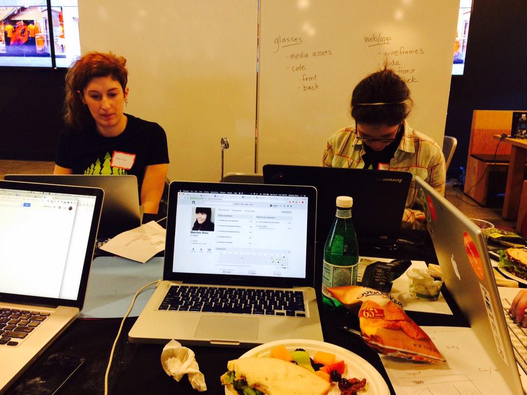 jfmaggie's tweet image. My first hackathon at #nikeplus women. #codeisqueen  amazing time with girls and our team #9 was in top3!