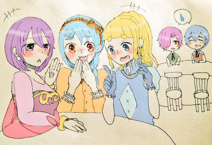 女子会のtwitterイラスト検索結果 古い順