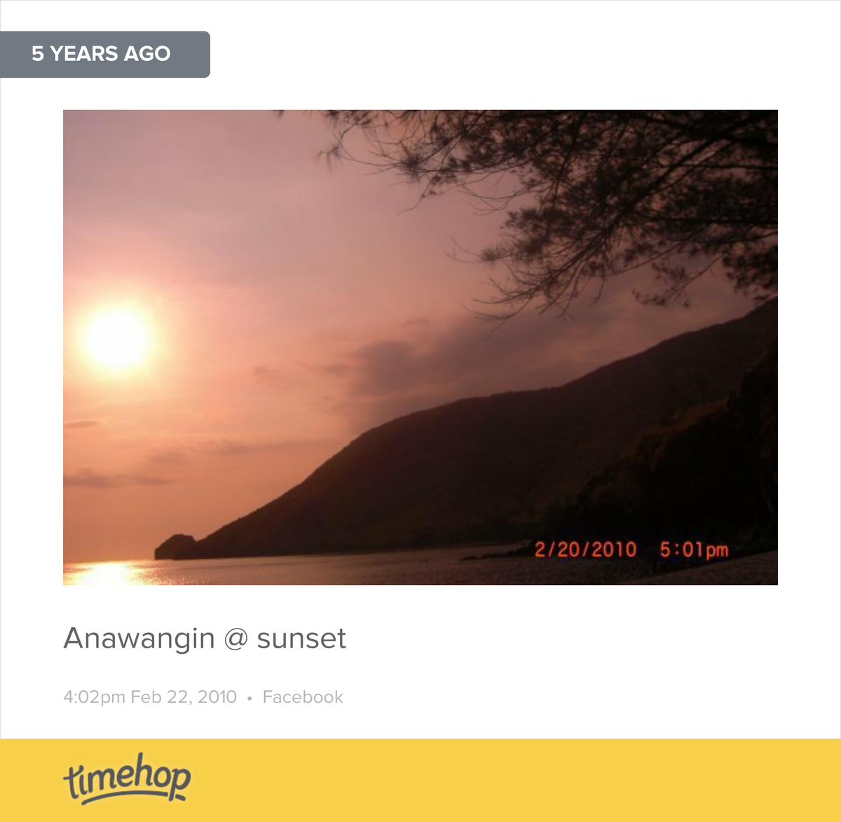darknimo's tweet photo. I miss this sunset.. I was able to see this beauty before my world became topsy turvy... 5 years indeed.. it's tr... http://t.co/0REA98lS3Q