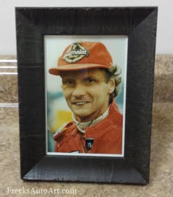 Happy Birthday Niki Lauda! Autographed Framed Photo.   