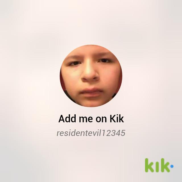 alvarez_nereo's tweet photo. Hey! I'm on #Kik - my username is 'residentevil12345' http://t.co/836zJB3c3T http://t.co/dvTbMvhEfV