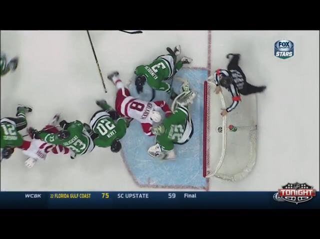 imahoers's tweet photo. @NHL how is this fucking goal allowed? http://t.co/84pBF1bsf3