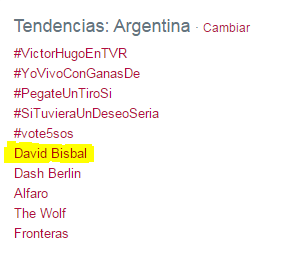 dbcordobasma's tweet photo. Esta noche #Argentina habló de vos @davidbisbal... Sos #INCREÍBLE artista!!! #BisbalEnCalafate 👏👏@eincreibledb http://t.co/Ve7DqIe89E