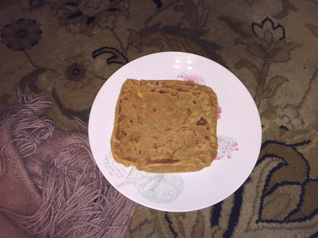 MarsWorld120's tweet photo. Home is where you get parathas! #granslovesme http://t.co/9hXY2wjCIf