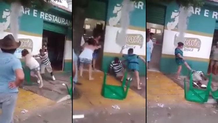 ActualidadRT's tweet photo. Un hombre quiso agredir a una mujer y se llevó una paliza de sus amigas [VIDEO] http://t.co/oVWKvqPzNQ http://t.co/FGGfD8g2sk