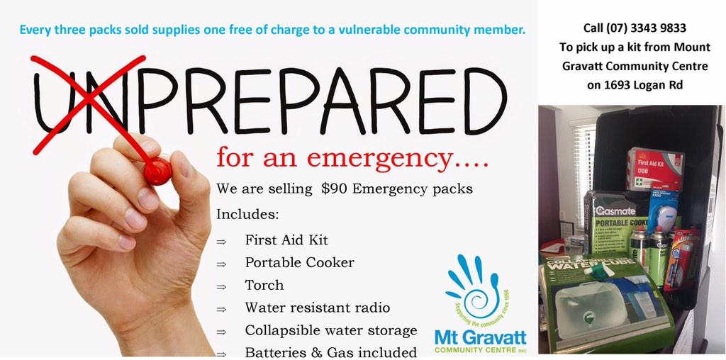 MGCCI_Community's tweet photo. We are selling emergency kits. Every three sold supplies one free of charge to a vulnerable community member. http://t.co/RbEqaMv1HJ