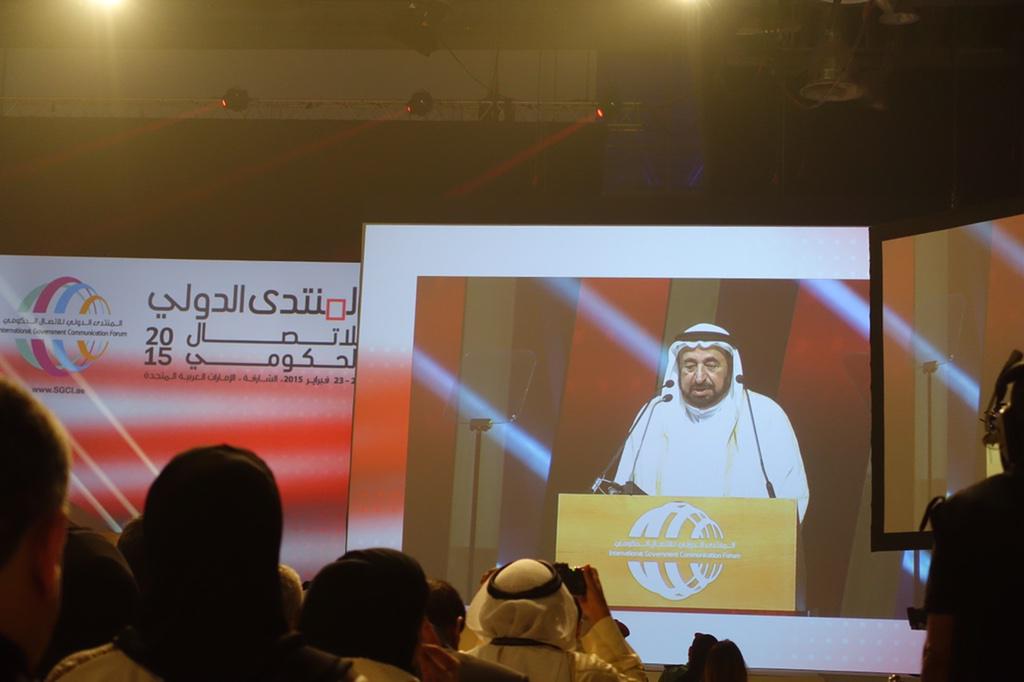 m_almannaei's tweet photo. كلمة حاكم الشارقة #igcf2015 http://t.co/BMPgHHYKfp