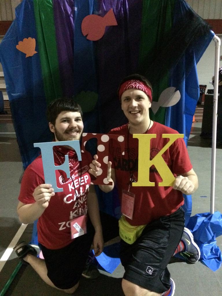 BSUStatesmen's tweet photo. Statesmen President and Vice President representing! @BSUDM #FTK2015 http://t.co/dNBR7rhtws
