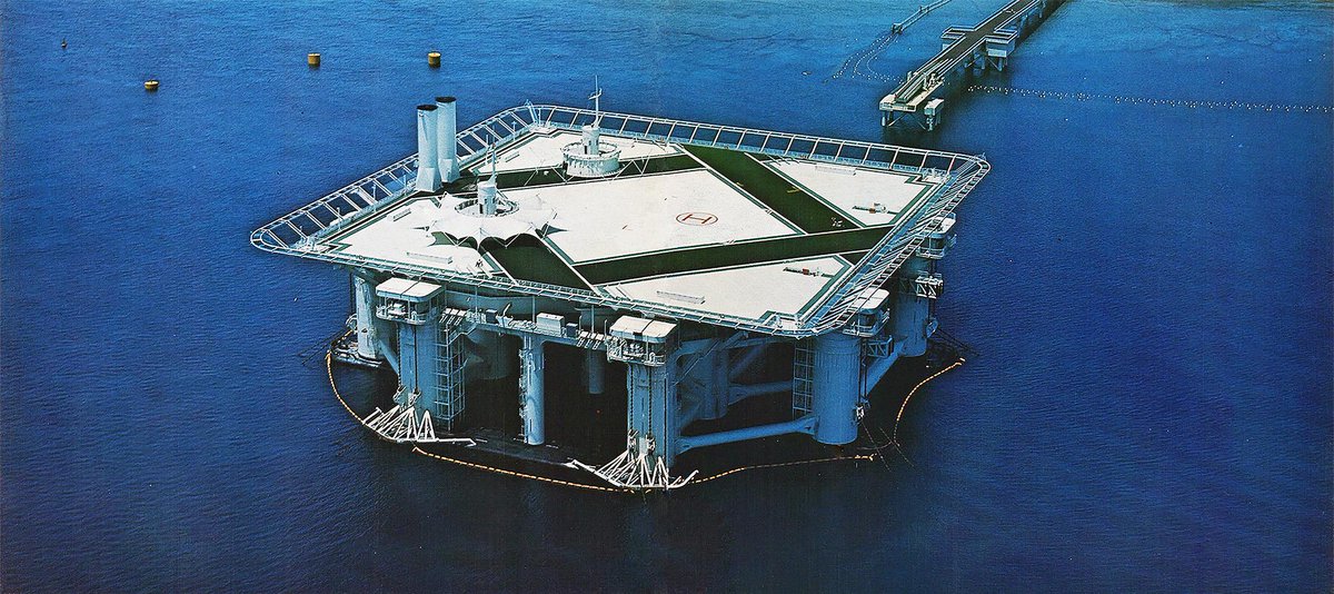 1975年 沖縄国際海洋博覧会 日本政府出展 海上施設「アクアポリス