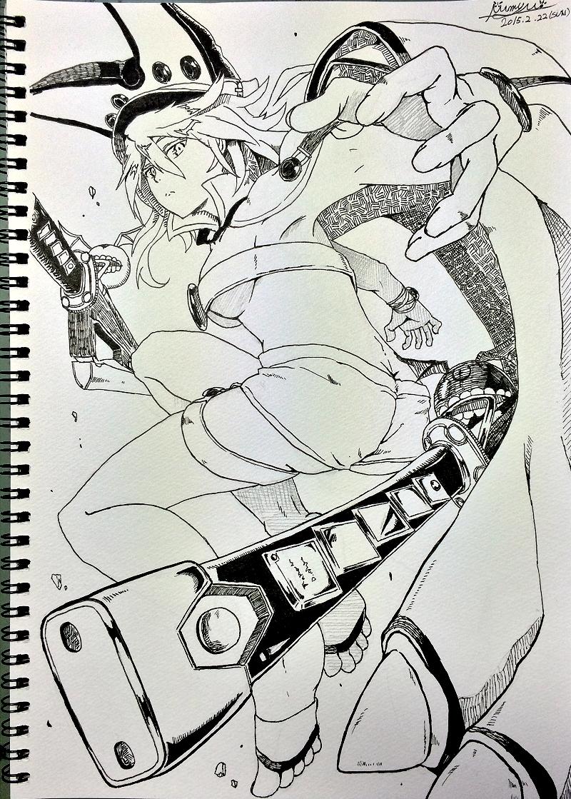 ラムレザル=ヴァレンタイン。
ドロペンで描いたのは初めてですがこれはこれで楽しい╭( ・ㅂ・)و 