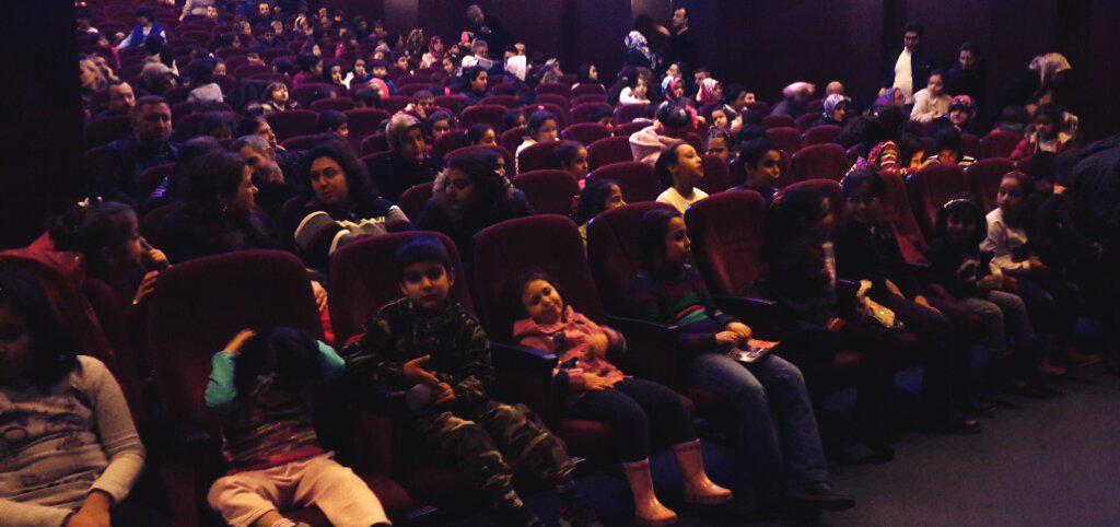 Çocuklarımız bugün, 'Çarpım Tablosu' adlı çocuk tiyatromuzu izlemeye geldiler..@Fatih_Bld
