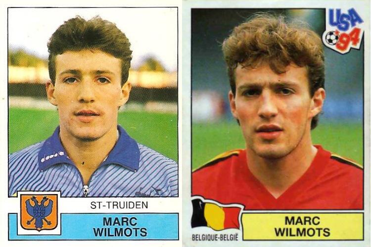 Happy Birthday to Belgium Manager, Marc WILMOTS. His first sticker with St-Truiden (1987-88) & World Cup 1994 
