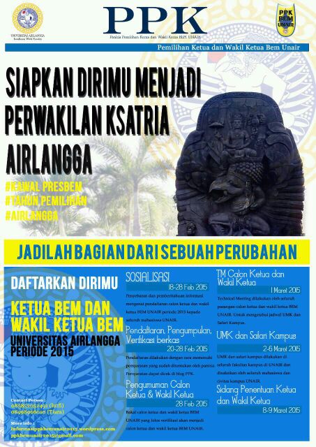 Mari jadilah bagian dari perubahan!!! <a href="/bemunair/">BEM Unair</a>