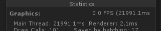 danthat's tweet image. Just doing a spot of lazy Sunday morning #Optimising. Pleased with my progress so far #gamedev #programmingGenius