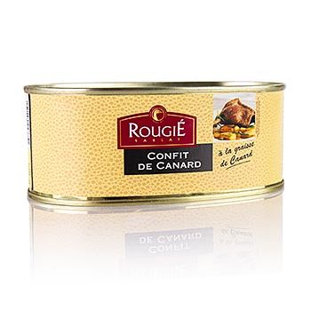 Confit de Canard van Rougié - een Franse lekkernij van weleer. Natuurlijk verkrijgbaar bij <a href="/finefoodsonline/">FineFoods-Online</a>