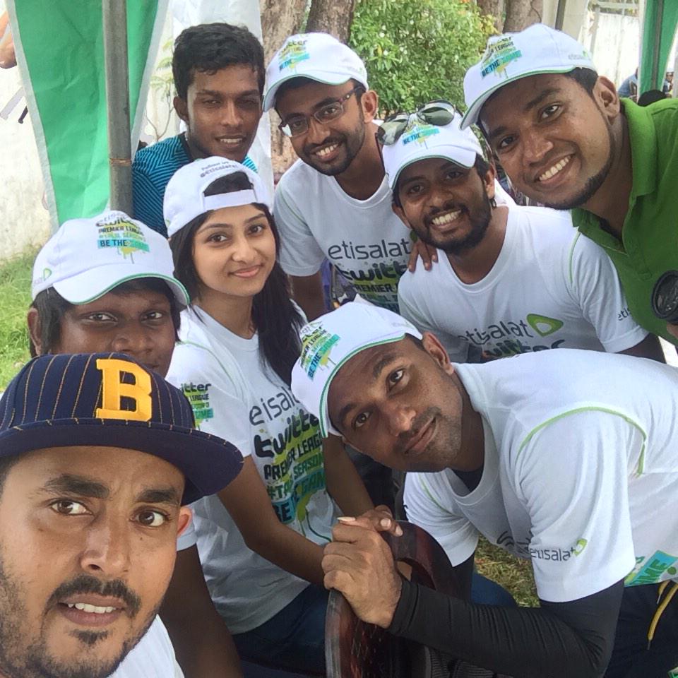 IroshJ's tweet photo. Good Friends, Good Times, Big Hopes...... Dreams kind of washed away. #TPLSL http://t.co/agXRJ2glfA