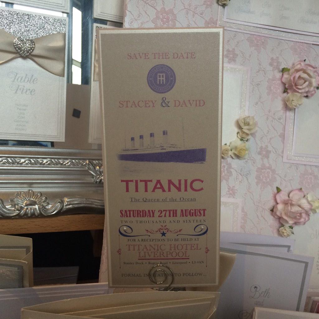 TitanicHotelLiv's tweet photo. The perfect stationary for your TITANIC wedding by @ThePaperDollx http://t.co/kso3rjIn2y
