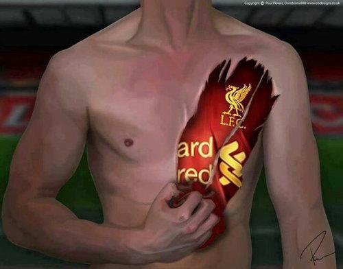 ScouserDredgie's tweet photo. #LfcInMyHeart&amp;Soul........ #YNWA http://t.co/Qa5wGMep6u