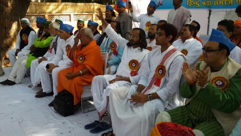 SaveYamunaRiver's tweet photo. Jantar Mantar Warning Rally Feb 22, 3015 http://t.co/mzt6cX1NVF